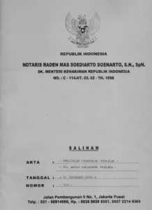 Akte Pendirian PT AsCom Manajemen Pratama